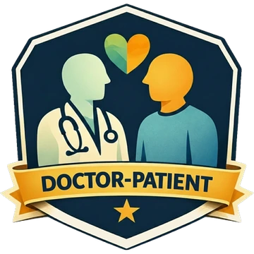 Insígnia do módulo Doctor–Patient Communication