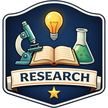 Insígnia do módulo Academic & Research English